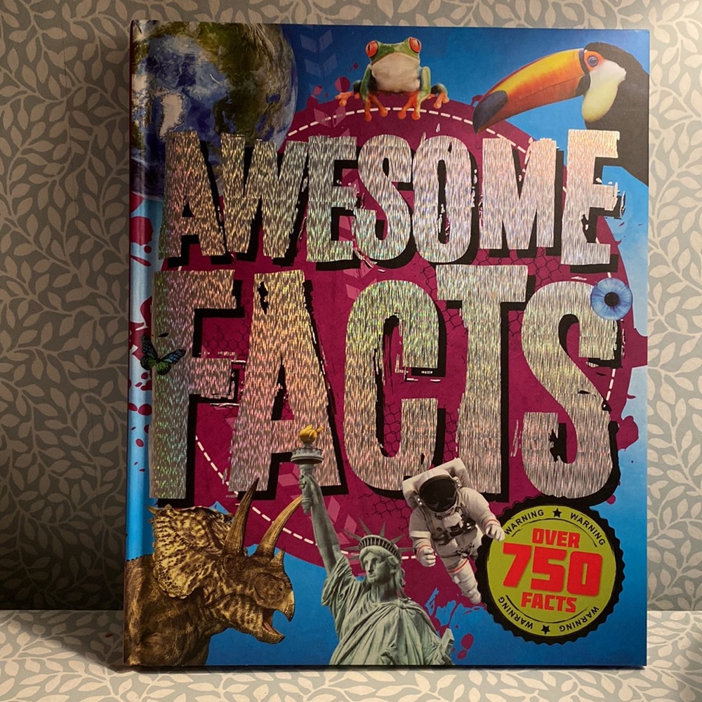 AWESOME FACTS BOOK - 176 pages - over 750 Facts